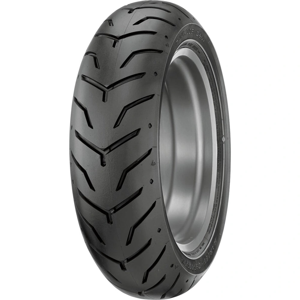 Dunlop D407 180/65B16 81H TL – bagdæk – originalt Dunlop bagdæk med Harley-greb og levetid. Køb hos Mo2parts.