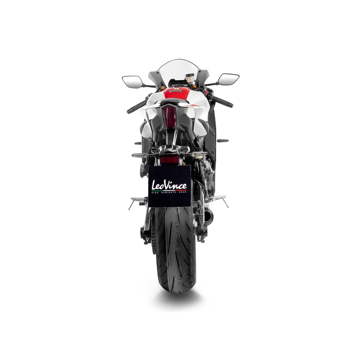 Yamaha MT-07 (20-26) m.fl. LeoVince LV-10 komplet udstødning – rustfri – 15272FBU – ekstra produktvisning af udstødningssystem, design og detaljer 12