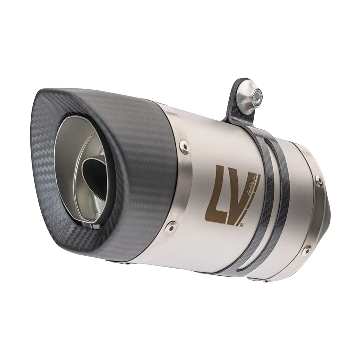 Kawasaki Z900 (22-24) m.fl. LeoVince LV Pro slip-on – rustfri – godkendt – titanium-look – 14171E