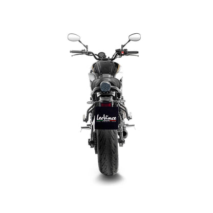 Yamaha MT-07 (20-26) m.fl. LeoVince LV-10 komplet udstødning – rustfri – 15272FBU – ekstra produktvisning af udstødningssystem, design og detaljer 4