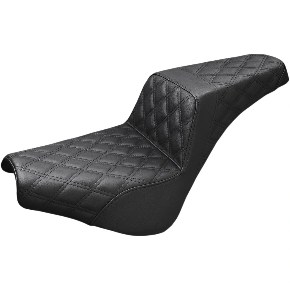 Harley-Davidson Softail (18-26) Step-Up/ Touring 2-up sæde Full Lattice Stitch – Saddlemen