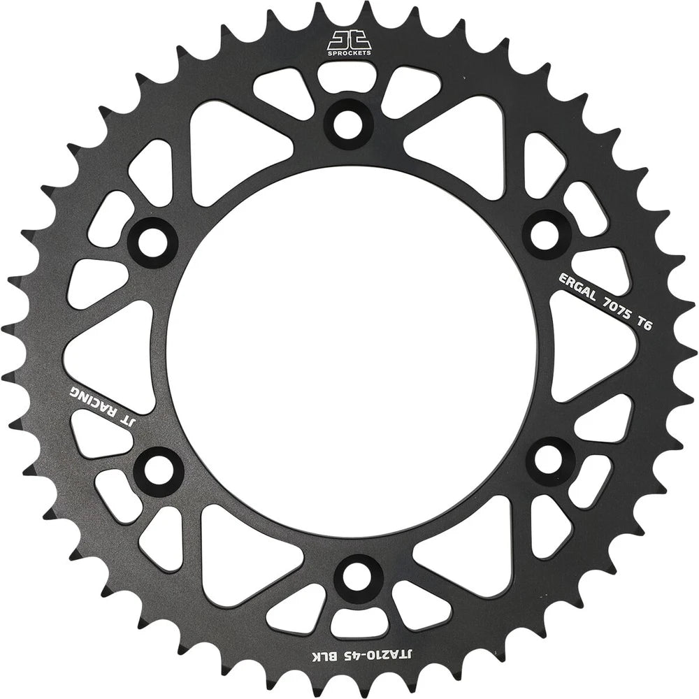 Bagtandhjul 45T, 520 – aluminium, JTA210.45BLK – JT Sprockets