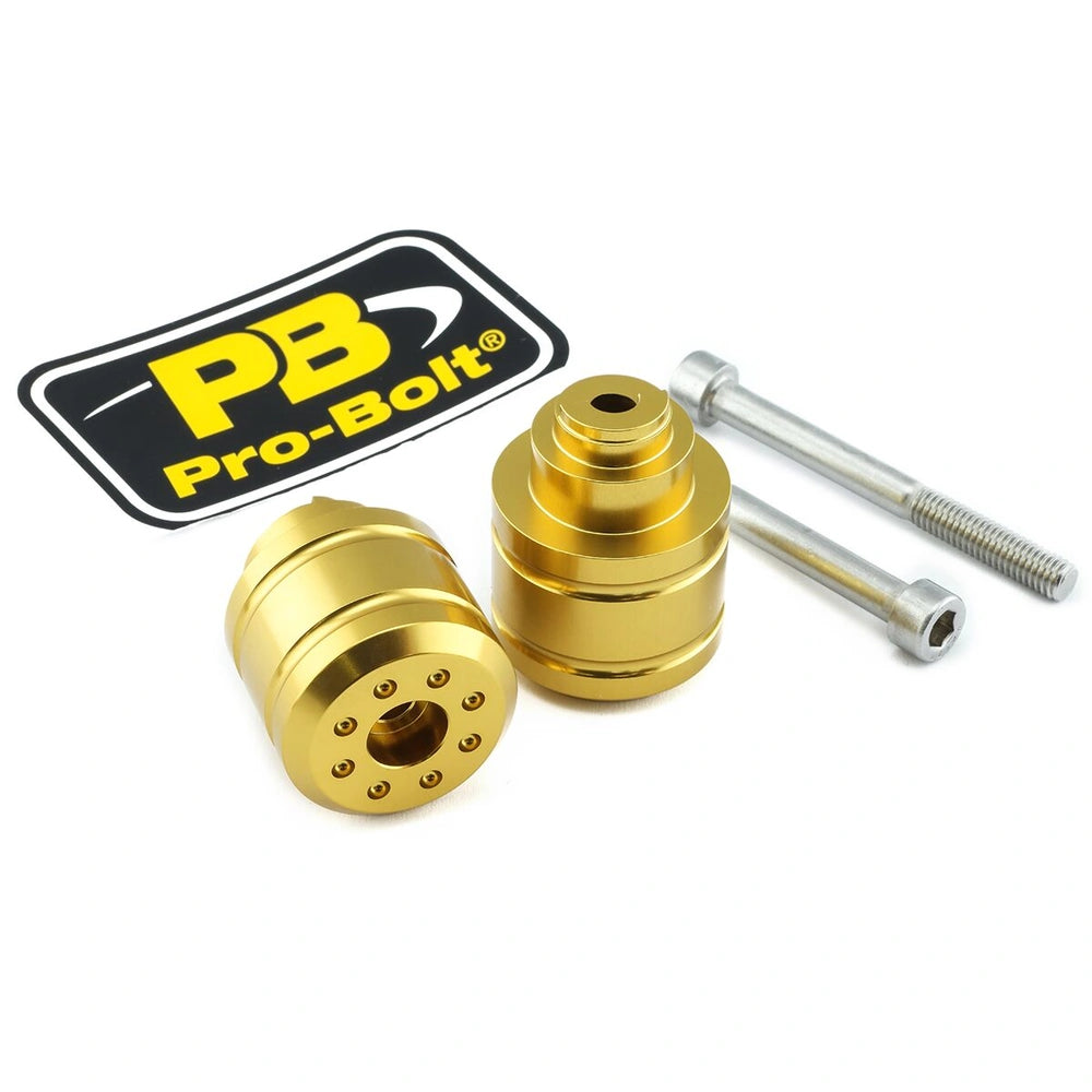 Styrender, 2 stk. – 7075-T6 aluminium, guld, BARENDHO10 – Pro-Bolt