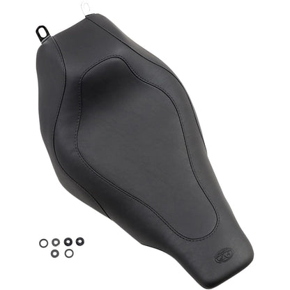 Harley-Davidson Touring (96-07) Tripper solosæde – Mustang – Mustang varenr. 76457 – ekstra produktvinkel med fokus på form og finish – billede 5