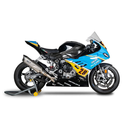 BMW M 1000 R / M 1000 RR / S 1000 RR (19-26) Force komplet udstødning, titanium – Spark – produktdetalje fra alternativ vinkel, billede 2