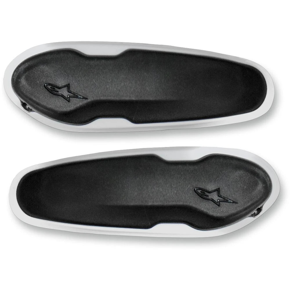 Toe sliders til SMX før 2024 – Sort/Hvid fra Alpinestars – primært produktbillede