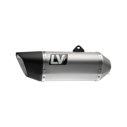 Honda CB750 (23-26) LeoVince LV-14 R slip-on – rustfri – godkendt – titanium-look – 15600