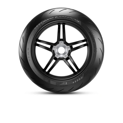 Pirelli Diablo Rosso IV 150/60 R17 66H TL – bagdæk set fra siden – se profil og design på dette Pirelli bagdæk hos Mo2parts.