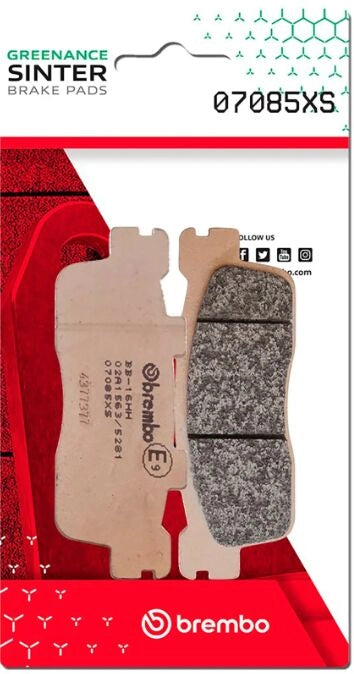 Ekstra produktbillede af Kymco AGILITY 300 I 21-24 bremseklodser – Brembo XS 07085XS
