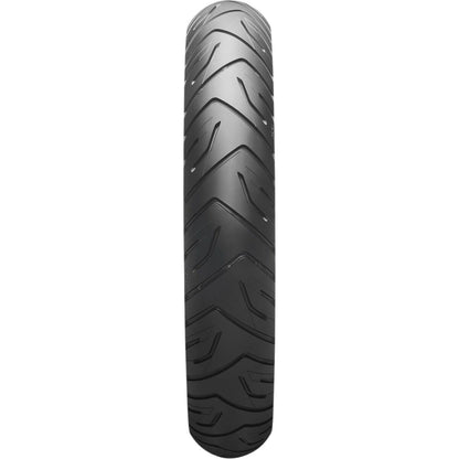 Bridgestone Battlax Adventure A41 100/90-19 57V TL – fordæk – originalt Bridgestone fordæk med trygge køreegenskaber på tør vej og i regnvejr. Køb hos Mo2parts. Produktbillede 2.