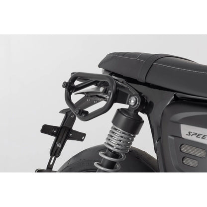 Triumph Speed Twin 1200 ABS (19-24) Legend Gear LC2 Side Bag System Brown Edition – SW-Motech – produktbillede 5