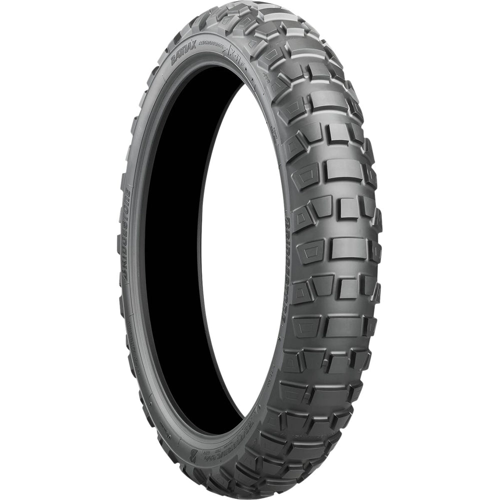 Bridgestone Battlax Adventurecross AX41 100/90-19 57Q TL – fordæk – originalt Bridgestone fordæk med stærkt trækgreb og robust kontrol i terræn. Køb hos Mo2parts. Produktbillede 3.