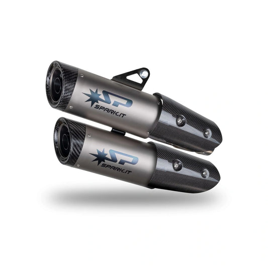 Triumph Speed Triple 1200 (21-24) Dyno slip-on, titanium – Spark – fritlagt produktvisning