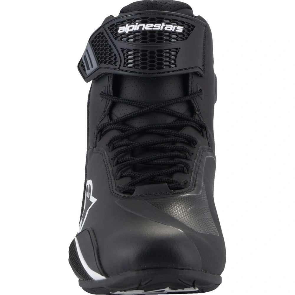 MC sko Faster-4, herre – Sort/Hvid, str. US 11 fra Alpinestars – produktdetalje 4