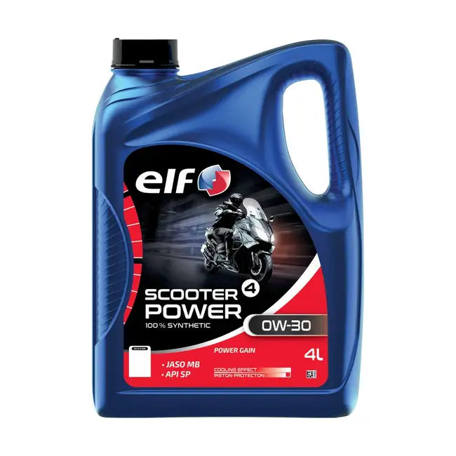 ELF Scooter 4 Power 0W-30 4-takts scooterolie – 4 L