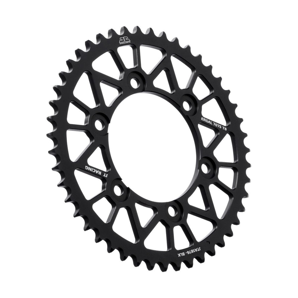 Bagtandhjul 43T, 525 – aluminium, JTA1876.43BLK – JT Sprockets