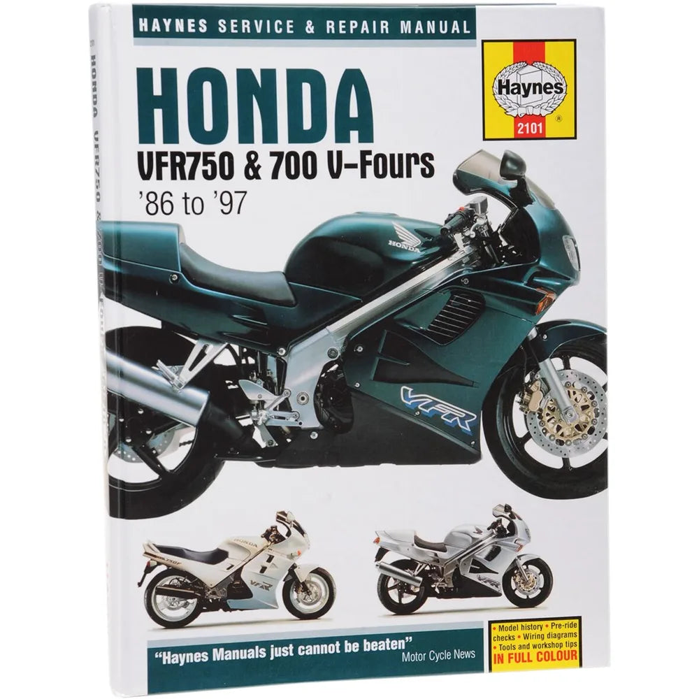 Honda VFR750 (1986–1997) værkstedshåndbog – Haynes – Haynes værkstedsmanual til service og reparation
