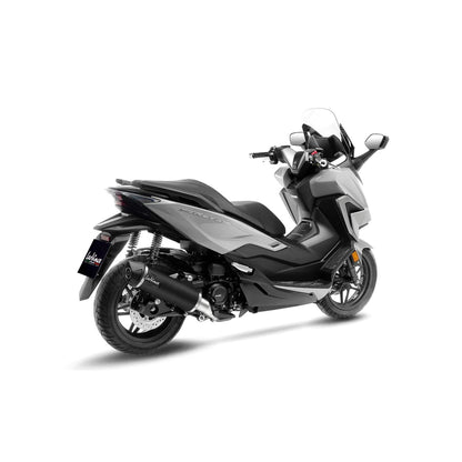 Honda NSS 350 (21-24) LeoVince Nero slip-on – rustfri – ekstra produktvisning af lyddæmper, finish og detaljer 3