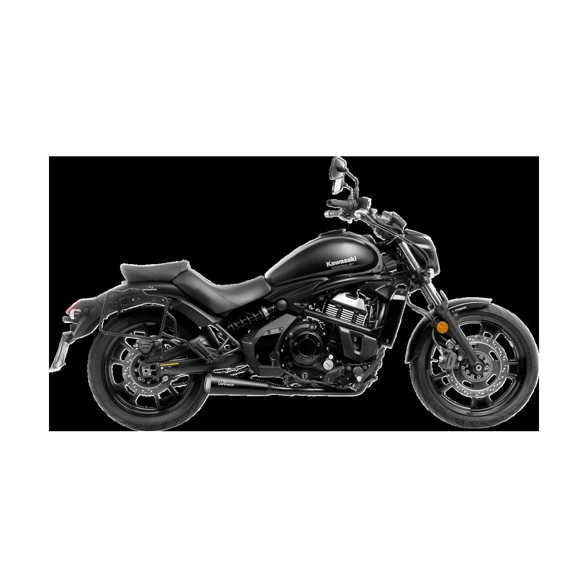 Kawasaki Vulcan S 650 (17-20) LeoVince GP One komplet udstødning – rustfri – ekstra produktvisning af udstødningssystem, design og detaljer 2