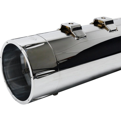 Harley-Davidson Touring / Trike (17-25) 4-1/2" MK45 Performance Mufflers, krom, Tracer end cap, krom / poleret end cap – S&S Cycle – ekstra produktvisning 2