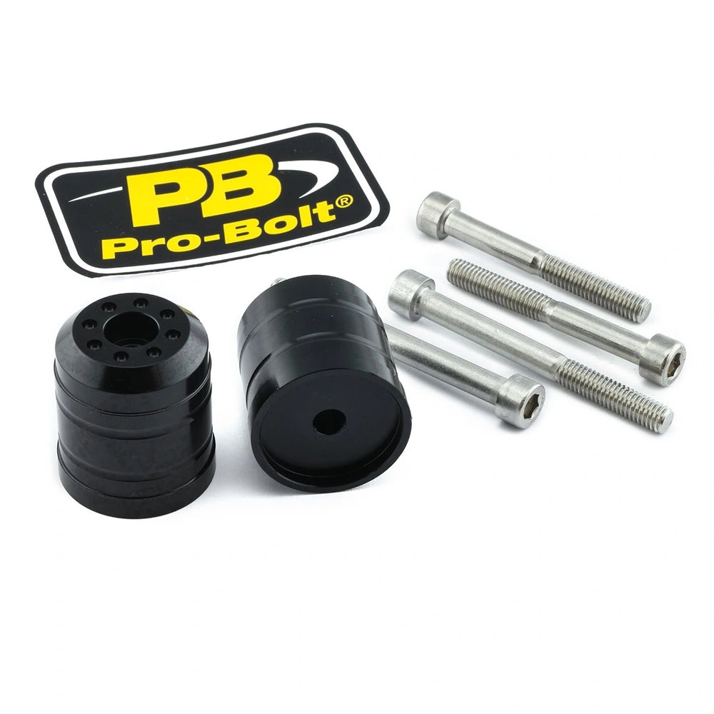Styrender, 2 stk. – 7075-T6 aluminium, sort, BARENDSU20 – Pro-Bolt