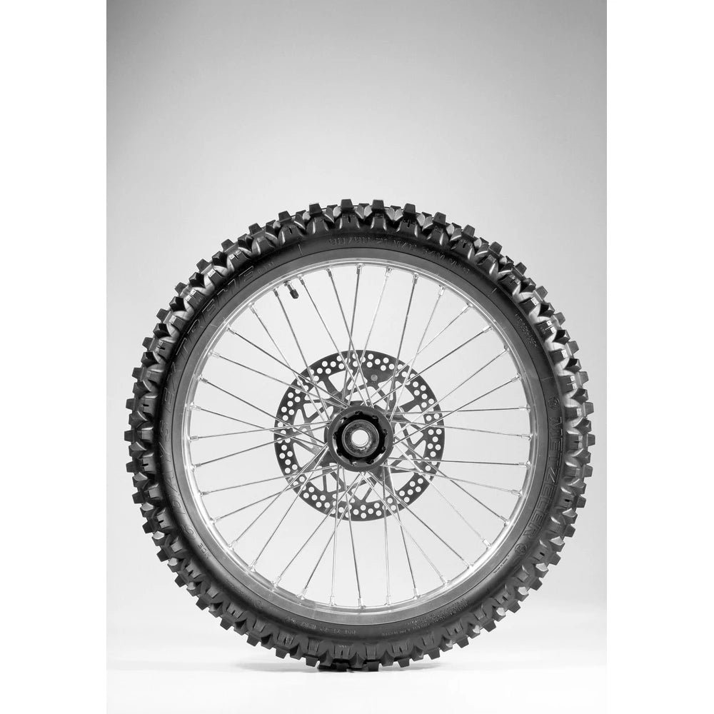 Metzeler MCE 6 Days Extreme 120/90-18 65M TT Medium – bagdæk – alternativt produktbillede med fokus på dækprofil og design.