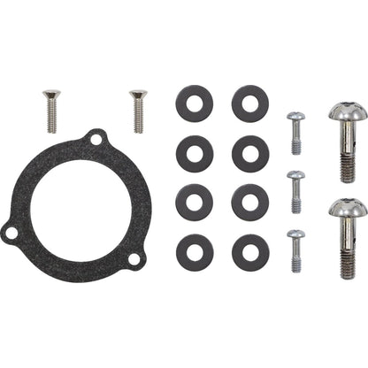 Harley-Davidson modeller (08-17) Air Stinger Stealth Air Cleaner Kit, Air Stinger / Stealth, Teardrop, krom – S&S Cycle