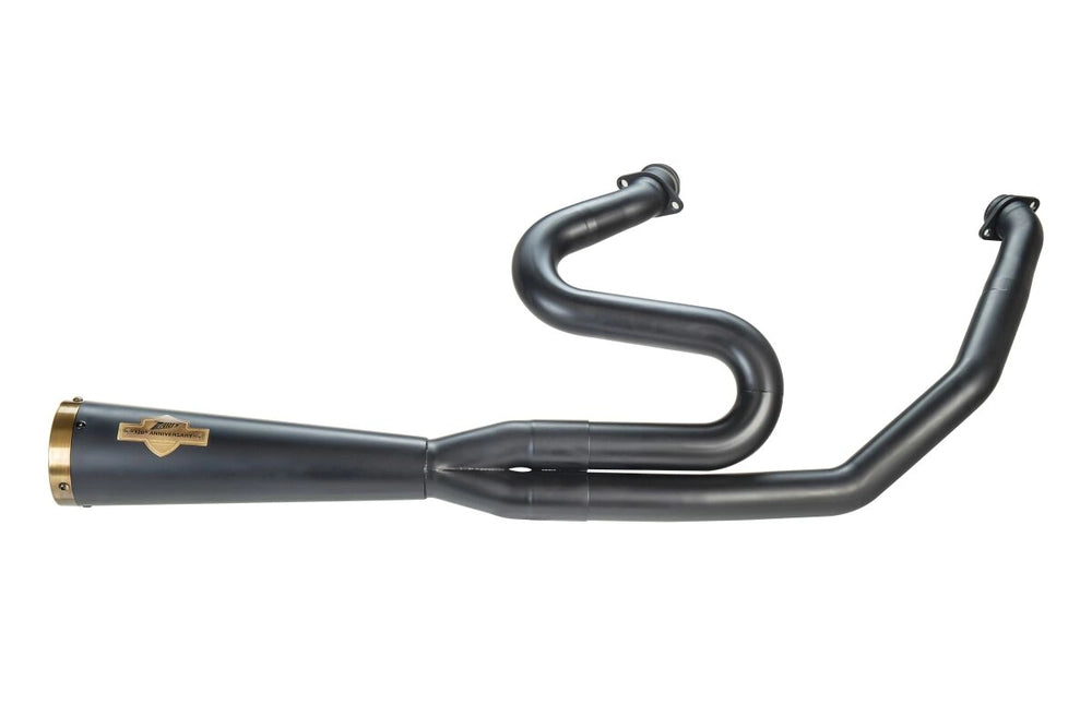Harley-Davidson Touring (17-23) 2-i-1 komplet udstødning, 120th sort/bronze – Zard – produktbillede 3