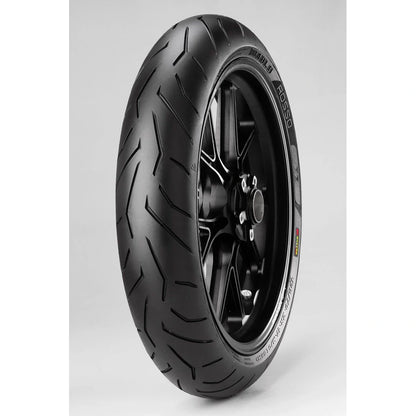 Pirelli Diablo Rosso II 120/70 ZR17 (58W) TL – spec. K – fordæk – originalt Pirelli fordæk med skarpt greb, hurtig styring og masser af køreglæde. Køb hos Mo2parts.