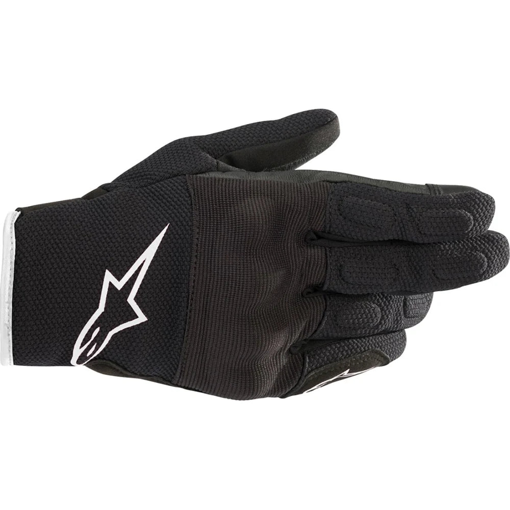 MC handsker Stella S-Max Drystar® – Sort/Hvid, str. L fra Alpinestars – primært produktbillede