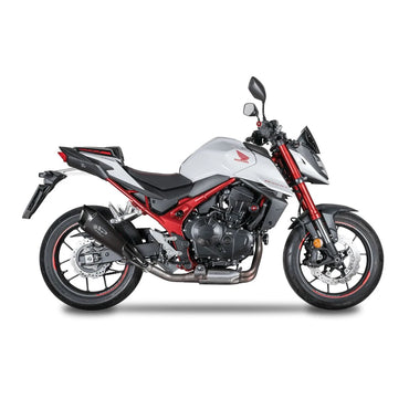 Honda CB 750 (23-26) Konix Evo slip-on, sort – Spark – produktdetalje fra alternativ vinkel, billede 2