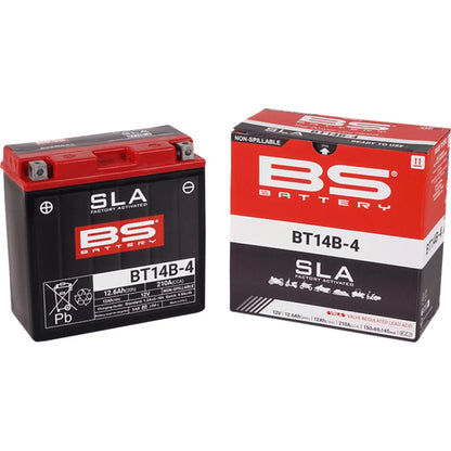 BS Battery BT14B-4 MC batteri – produktbillede 2