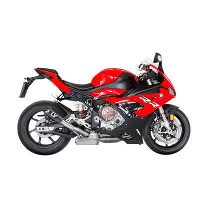 BMW S1000RR (19-26) m.fl. LeoVince LV-10 slip-on – carbon – ekstra produktvisning af lyddæmper, finish og detaljer 3