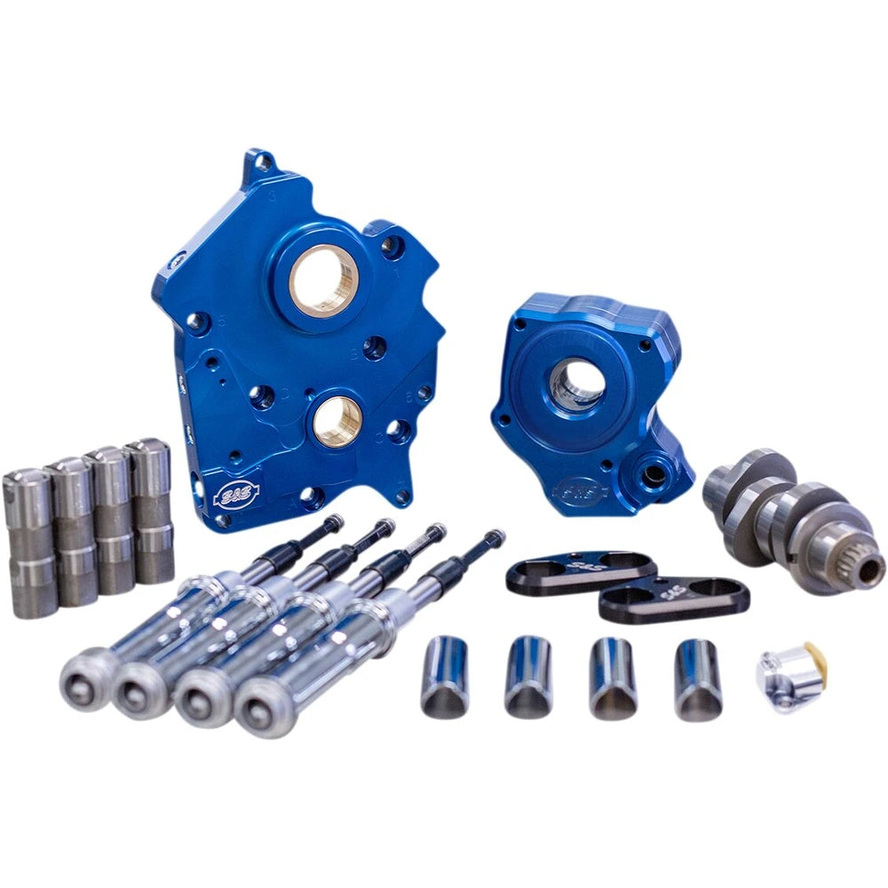 Harley-Davidson Touring / Trike (17-25) 475C 475 HP Chain Drive Cam Chest Kit, chrome pushrod tubes – S&S Cycle