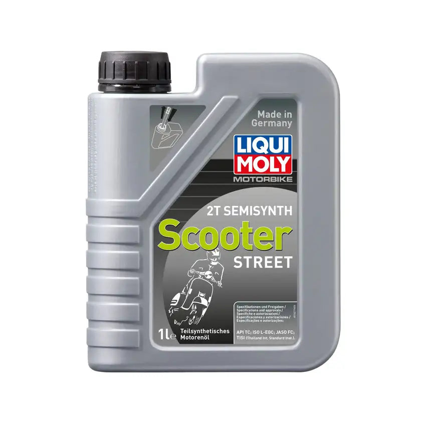 2-takts scooterolie – LIQUI MOLY Motorbike 2T Semisynth Scooter Street – Semisyntetisk – 1 L – alternativ produktvisning
