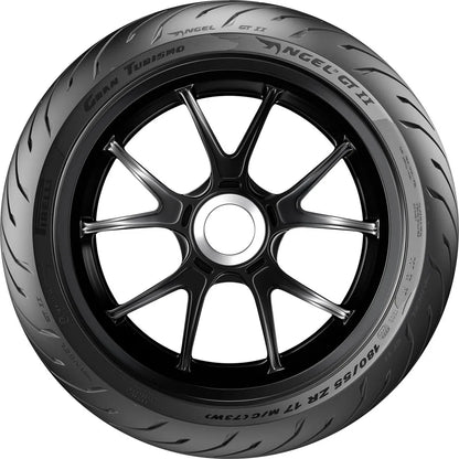 Pirelli Angel GT II 190/55 ZR17 (75W) TL – spec. A – bagdæk set fra siden – se profil og design på dette Pirelli bagdæk hos Mo2parts.