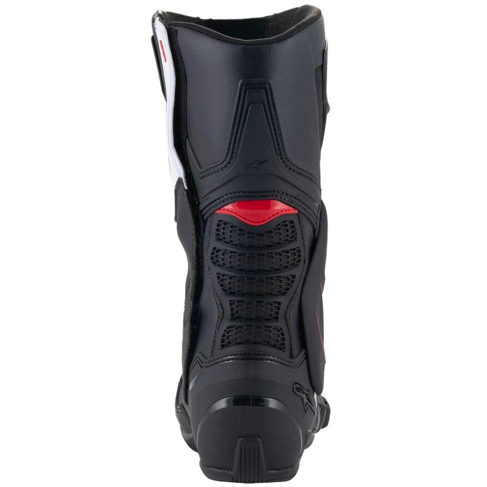 Racingstøvler SMX-6 V3, herre – Sort/Bright Red/Hvid, str. EU 47 / US 12 fra Alpinestars – produktdetalje 4