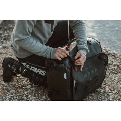 Kawasaki Klz 1000 ABS (12-24) m.fl. SysBag WP L with Right adapterplade (27-40 Liters) – SW-Motech – produktbillede 3