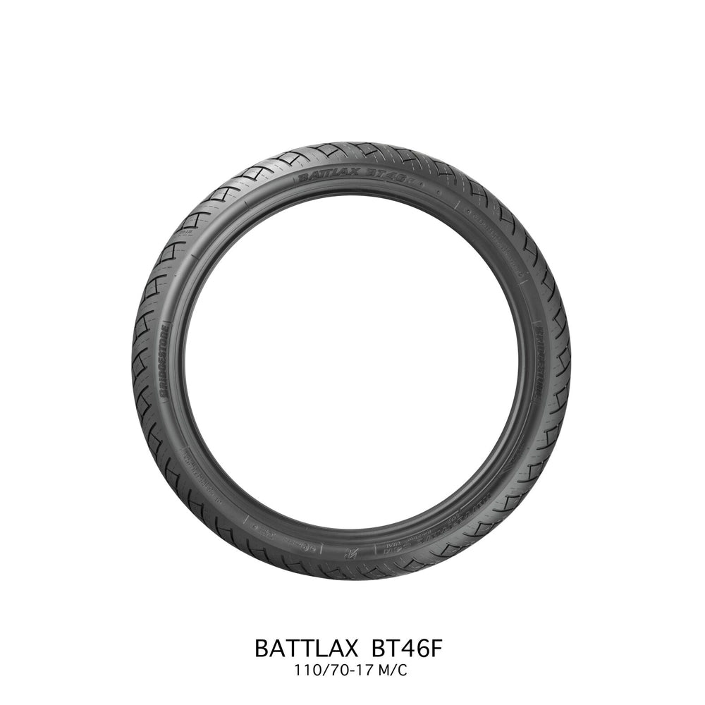 Bridgestone Battlax BT46 90/90-18 51H TL – fordæk – originalt Bridgestone fordæk med trygt greb til klassiske motorcykler og daglig kørsel. Køb hos Mo2parts. Produktbillede 4.