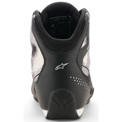 MC sko Celer Vented, herre – Sort/Hvid, str. US 10,5 fra Alpinestars – produktdetalje 5