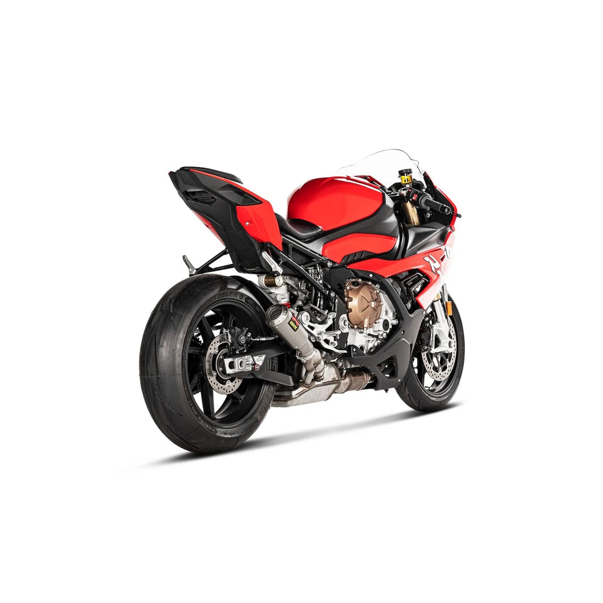 Akrapovič S-B10SO11-CBT slip-on monteret på BMW S1000R (21-26) m.fl.