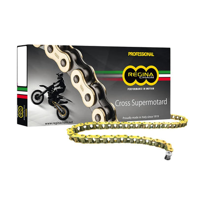 Regina 520 RH2 MC kæde 106 led guld