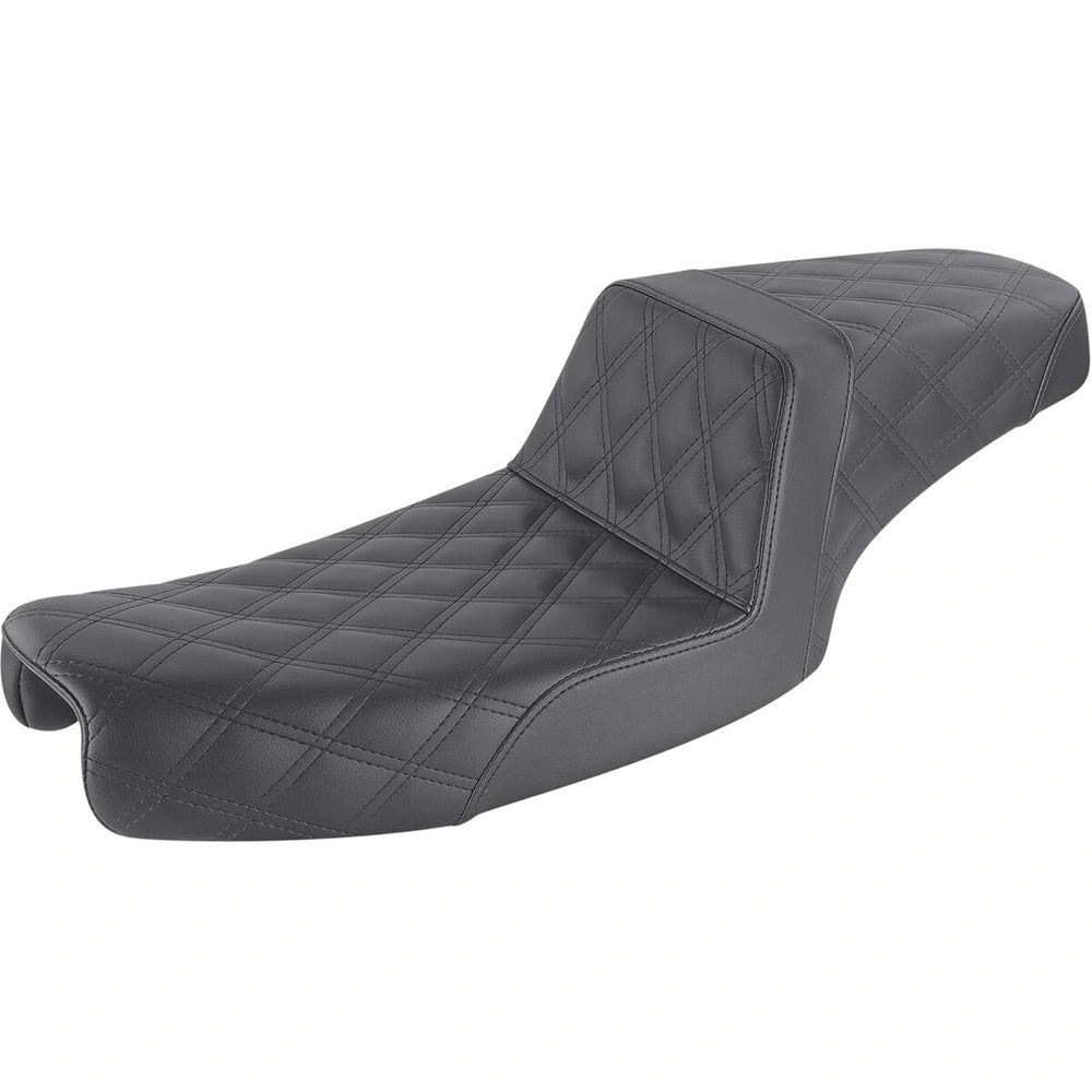 Harley-Davidson Dyna (91-95) Step-Up 2-up sæde Full Lattice Stitch – Saddlemen