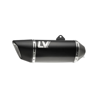 Kawasaki Z900 (22-26) m.fl. LeoVince LV-14 R slip-on – rustfri – godkendt – mat sort – 15605B