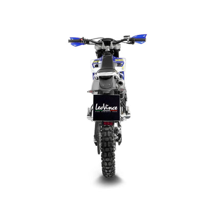 Sherco SM R 50 (21-24) m.fl. LeoVince X-FIGHT slip-on – rustfri – ekstra produktvisning af lyddæmper, finish og detaljer 4