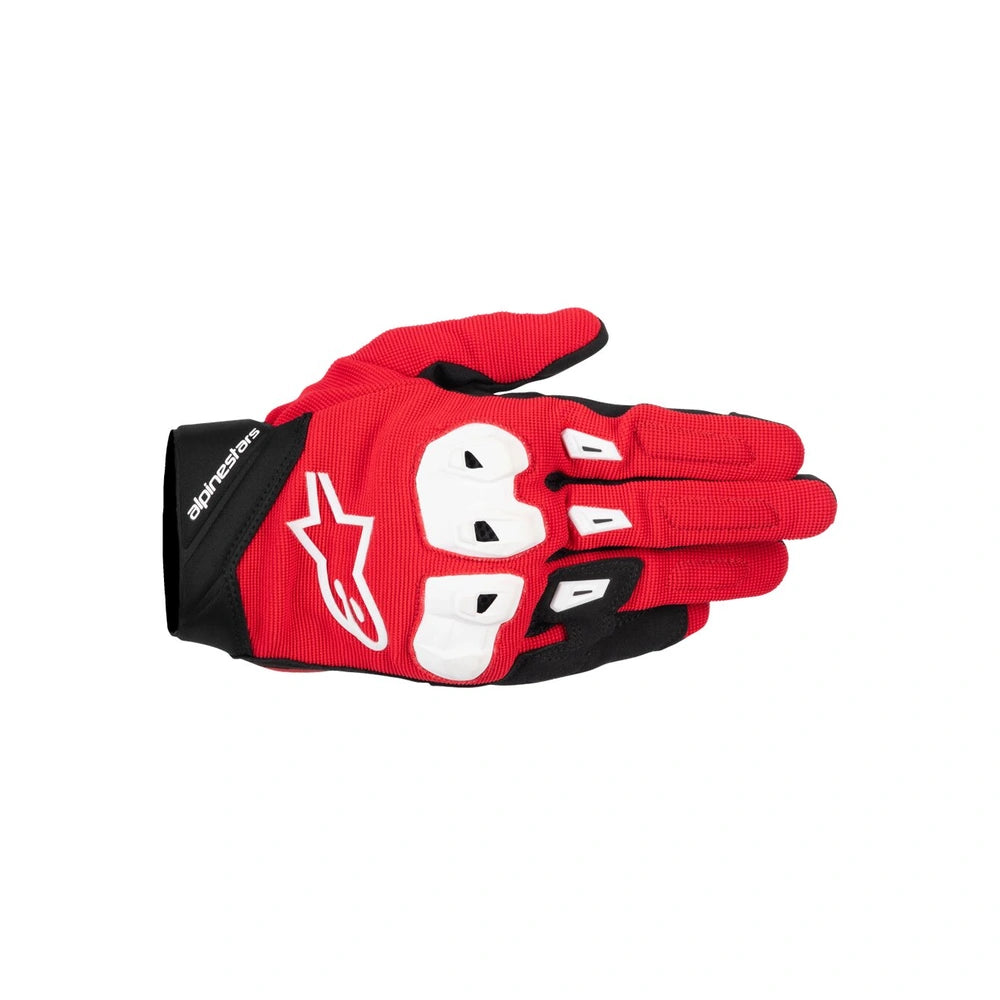 MC handsker SP X 1, herre – Sort/Rød/Hvid, str. S fra Alpinestars – primært produktbillede