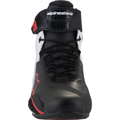 MC sko Faster-4, herre – Sort/Dark Red/Hvid, str. US 9 fra Alpinestars – produktdetalje 5