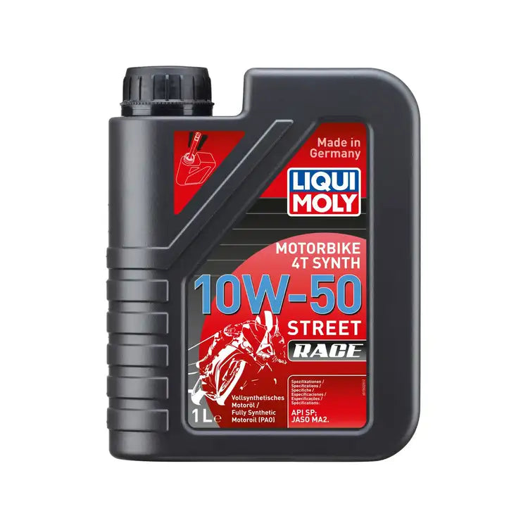MC olie, 10W-50 – LIQUI MOLY Motorbike 4T Synth Street Race – Fuldsyntetisk – 1 L