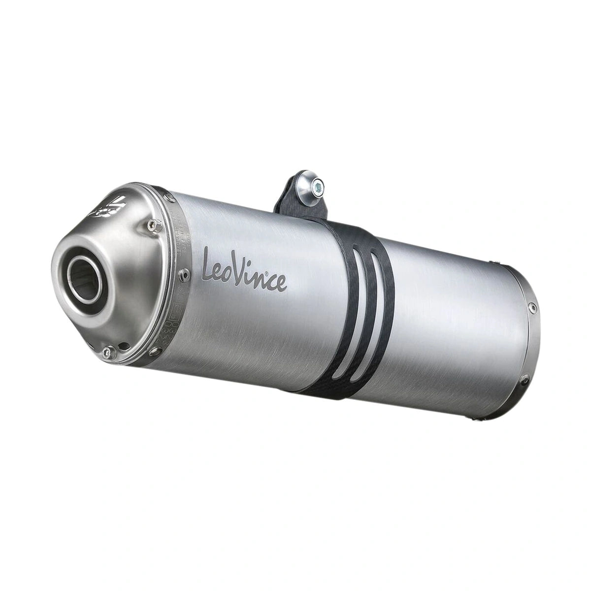 Suzuki DR Z400 (00-22) m.fl. LeoVince LV-X slip-on – aluminium – ekstra produktvisning af lyddæmper, finish og detaljer 2