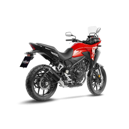 Honda CB500 Hornet (24-26) m.fl. LeoVince LV One EVO slip-on – rustfri – ekstra produktvisning af lyddæmper, finish og detaljer 3